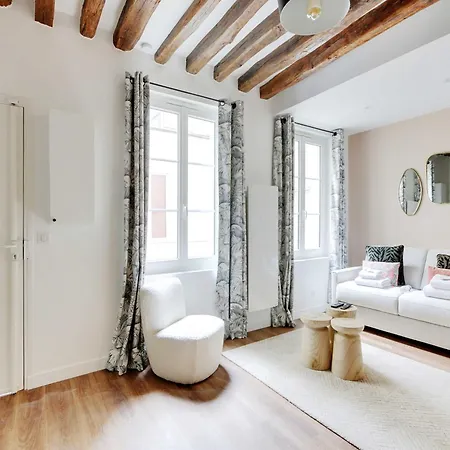 Magnificent Cocoon In The Heart Of Marais Paris